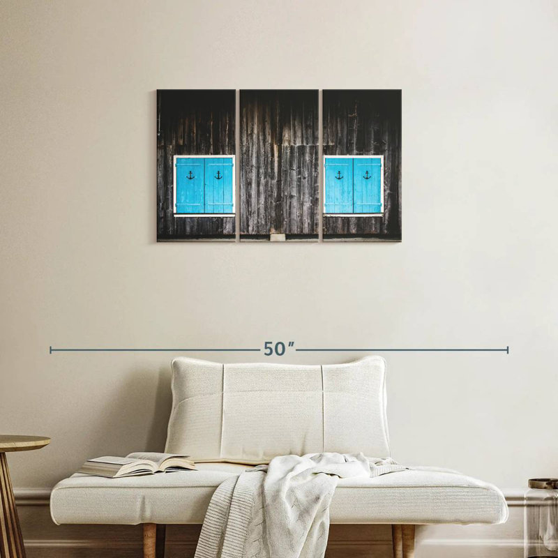 Lilie Nautical Windows, 20" H x 33" W