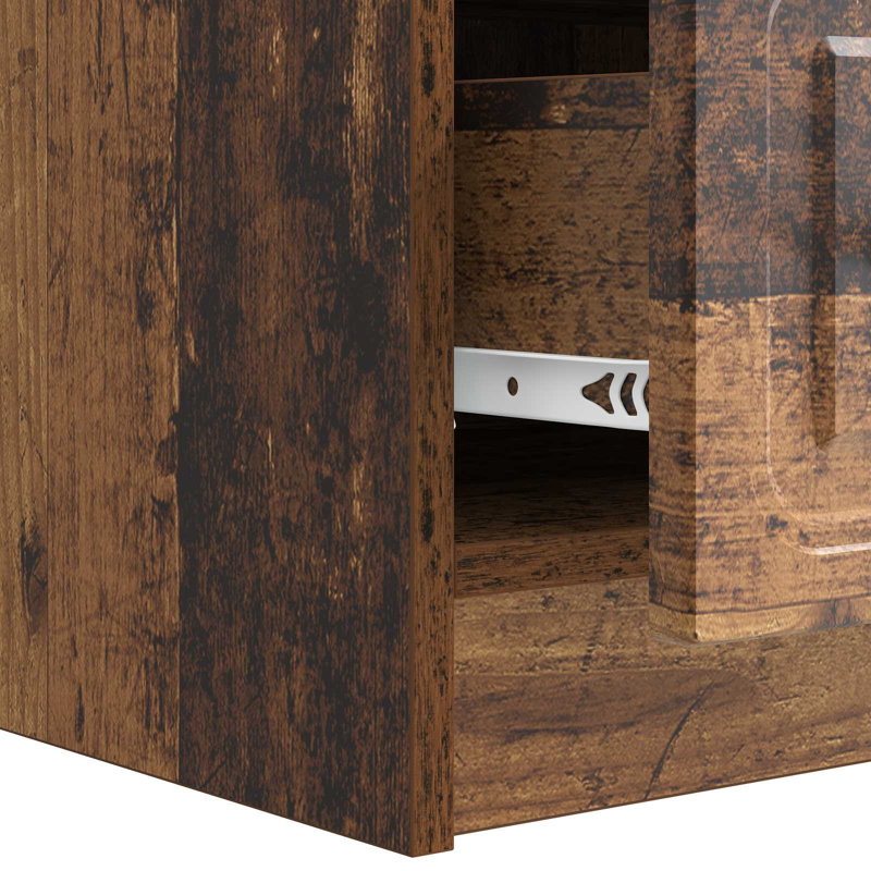 TV Stand for TVs up to 65", Old Wood