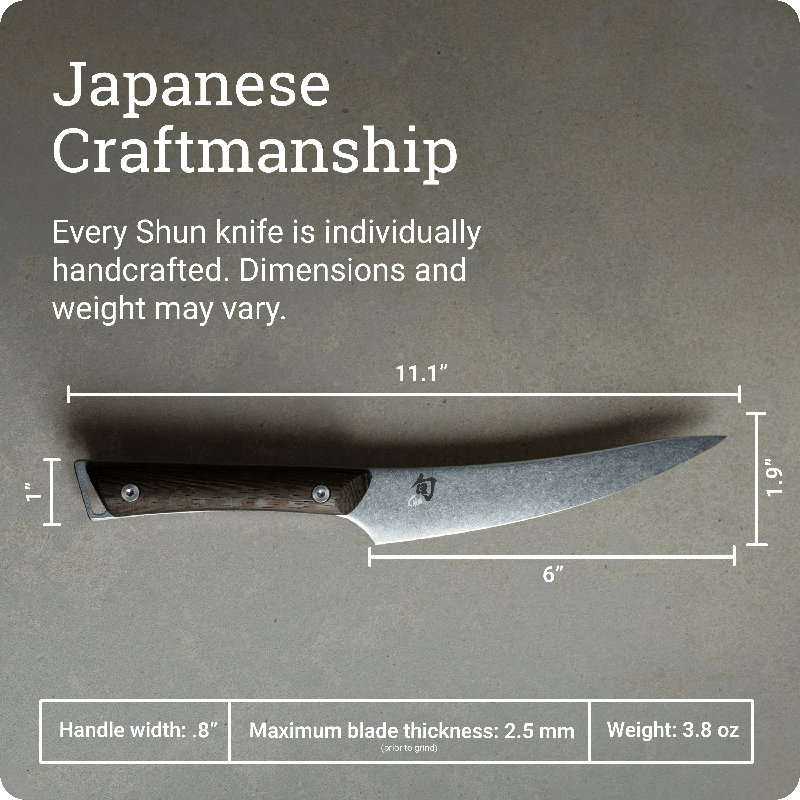 Kanso 6.5'' L Boning Knife