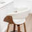Devlin Faux Leather Upholstered Swivel Mid-Century Stools-1858617246-1858617245