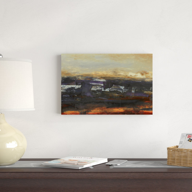 " Space To Wander IV " by Sharon Gordon Painting Print, 12" H x 18" W