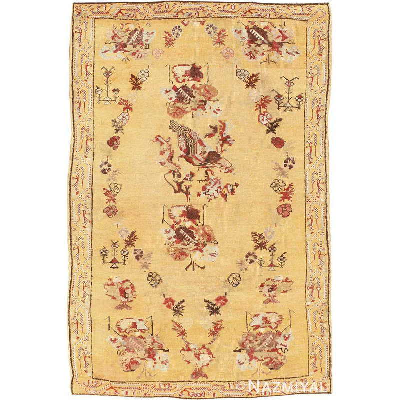 Petit tapis turc antique Ghiordes