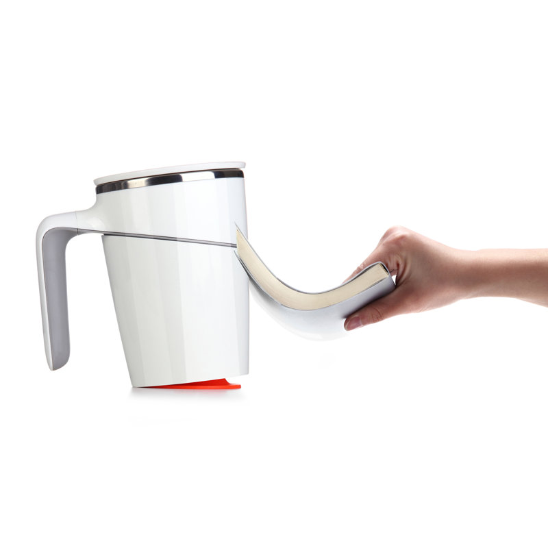 Britni Polycarbonate Plastic Mug, Red