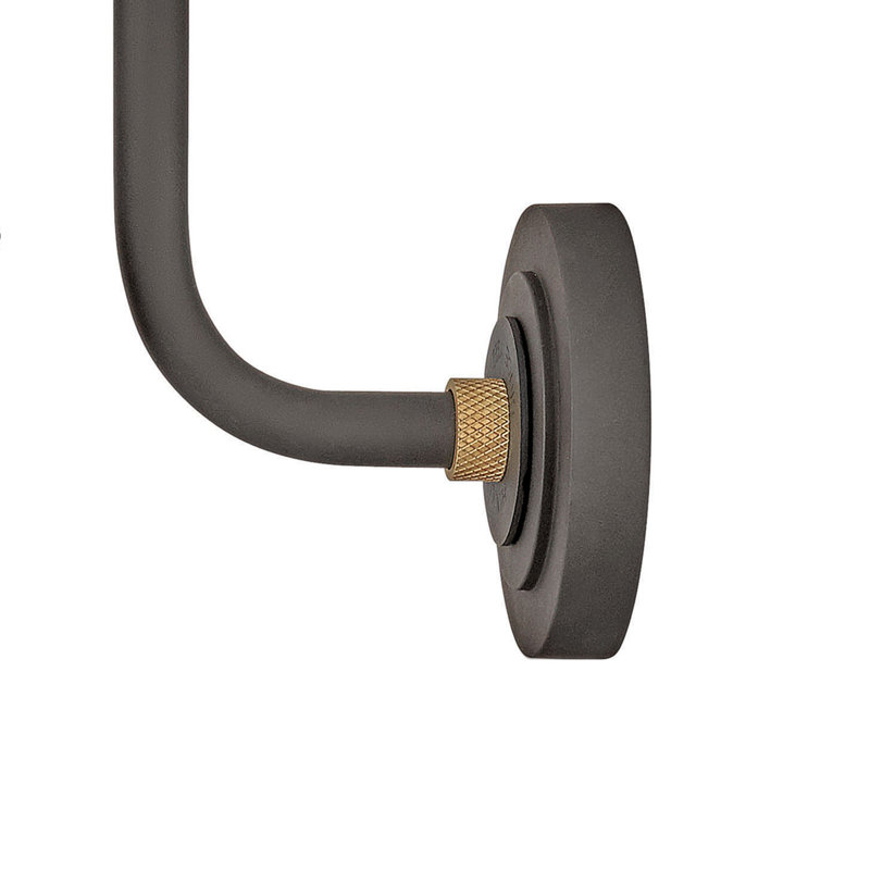 Luminaire de grange d'extérieur 1 lumière Bertram, H 17 po x l 12 po x P 20 po, Brun
