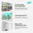 ELG Indoor Security Camera SHCI603K2, 2-Pack, 1080P WiFi, SOS Button, Night Vision, Two-Way Audio, Motion Detection, 128GB SD + Cloud, White