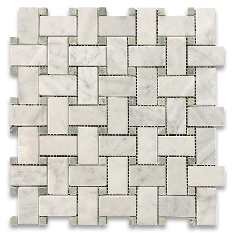 12" x 12" Marble Mosaic Wall & Floor Tile