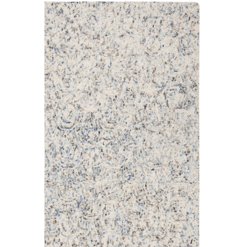 Toronto Hand Tufted Wool Abstract Rug, Rectangle 8' x 10'