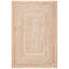 Tapis en jute tissé à la main Arria-1941544805