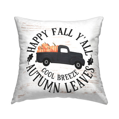 Coussin Happy Fall Y''all
