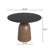 Round Solid Wood Pedestal Dining Table 39"/43"-624123129-624123111