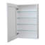 Armoire à pharmacie à fixation en surface avec 4 tablettes réglables Aqueelah-1692570388