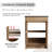 Gwendalin 24 " W Freestanding Standard Free Standing 1 Single Vanity Bathroom Vanity With Ceramic Top-1070724023