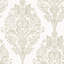 Kwon Damask Metallic Wallpaper Double Roll-584006625