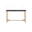 Walter - Brass Inlay Sofa Table - Brown