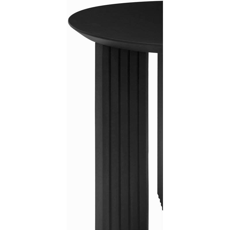 Table de bout moderne Edianna, Noir