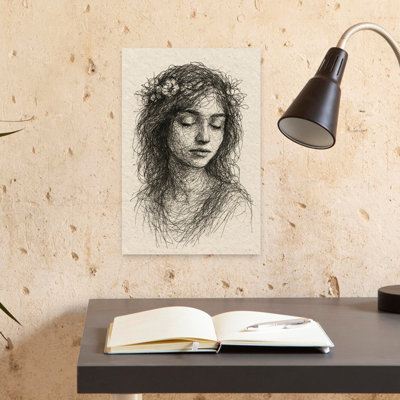 Art contemporain fleur moderne