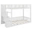Lit superposé moderne avec solutions de rangement pour escalier-229482322