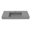 Plateau de meuble-lavabo simple 48 po avec lavabo Amelia-50927650