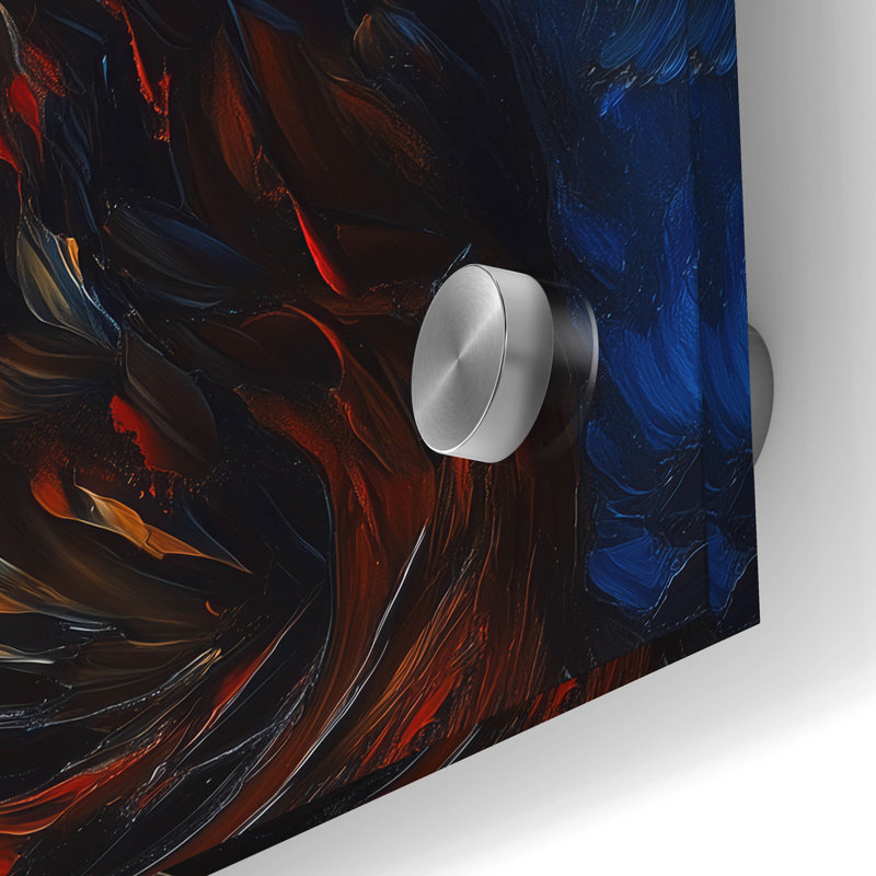  «Be Mine» par Rich Monet, art mural en verre acrylique, H 24 po x l 24 po x P 0,2 po, Impression sans cadre