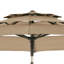 Parasol de marché à 3 niveaux avec bouton-poussoir inclinable et manivelle-425146766-425146754