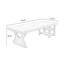 Bureau rectangulaire en bois massif Burlywood-1338168164