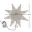 10-Light 8-Point Capiz Star Tree Topper