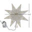 14 in. Snowflakes Lighted Tree Topper