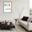 'Runway Rainbow' Framed Print Wall Art-75454740-75454748-75456311