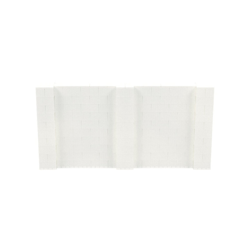 Ensemble mural de blocs géants 7 'T, H 60 po x L 120 po, Translucide