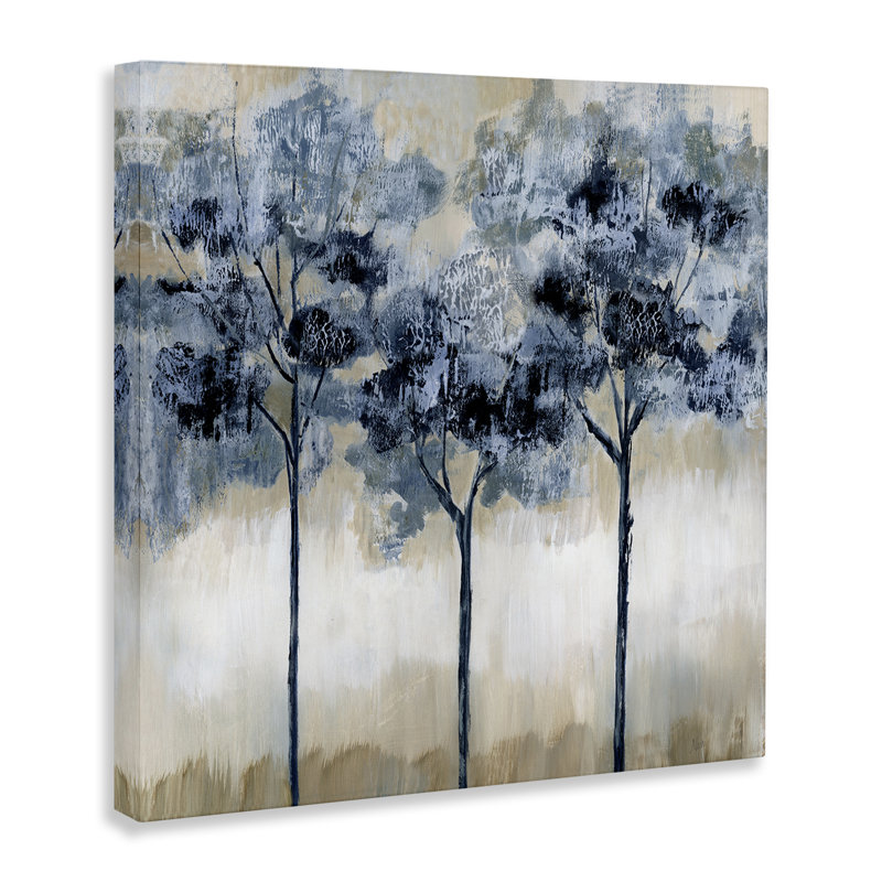 «Dappled Tree Trio», art mural par Nan, H 17 po x l 17 po