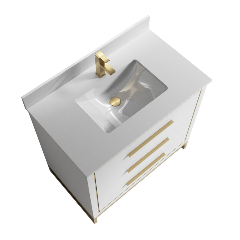 Ensemble de meuble-lavabo simple 36 po Genai