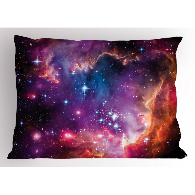 Star Polyester Sham Set, King