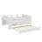 Daybed With Drawers And Trundle Bed, Shelves And Tables, USB Charging Station-2082046765