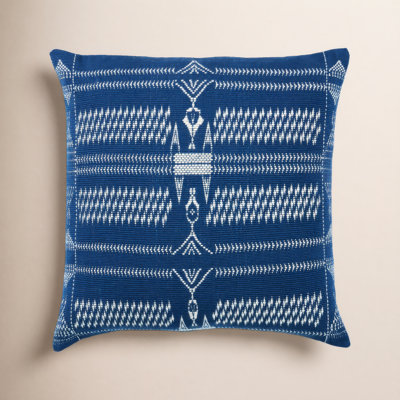 Tahlia Geometric Cotton Pillow Cover