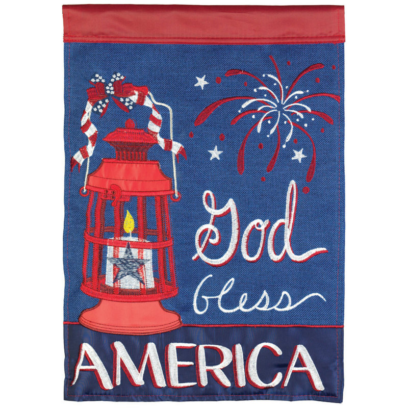 Drapeau de maison 42 po 29 po en polyester Criston