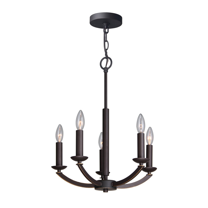 Anihya 5 - Light Classic / Traditional Chandelier, Bronze