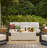 Polly Rectangular Concrete Outdoor Coffee Table , 51 " W 31.5 " D-45343637