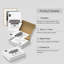 «Pin recouvert de neige» sur papier-98299413-98299412