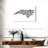 North Carolina Map Typography