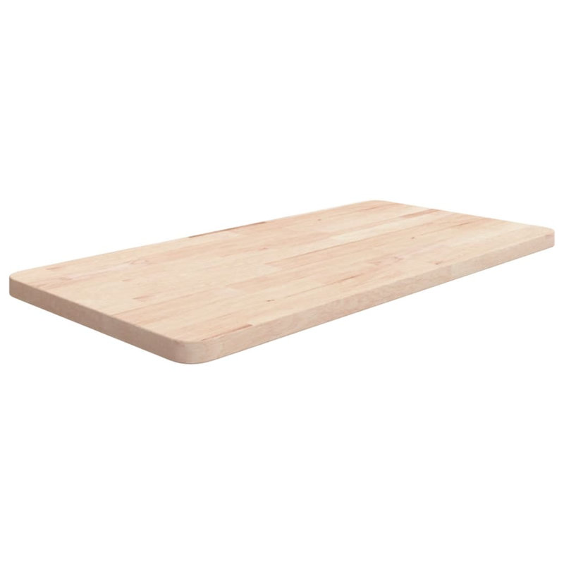 Bois massif traité pour comptoir de salle de bain, Brun foncé traité, H 1 po x l 31,5 po x P 15,7 po