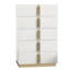 Grand lit blanc 5 pièces Eva-234732810