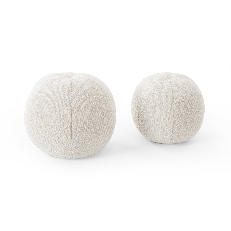 Balle Circular Pillow Cover & Insert, Knoll Natural