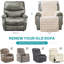 Housse pour fauteuil inclinable 23 po Thick Rabbit Plush