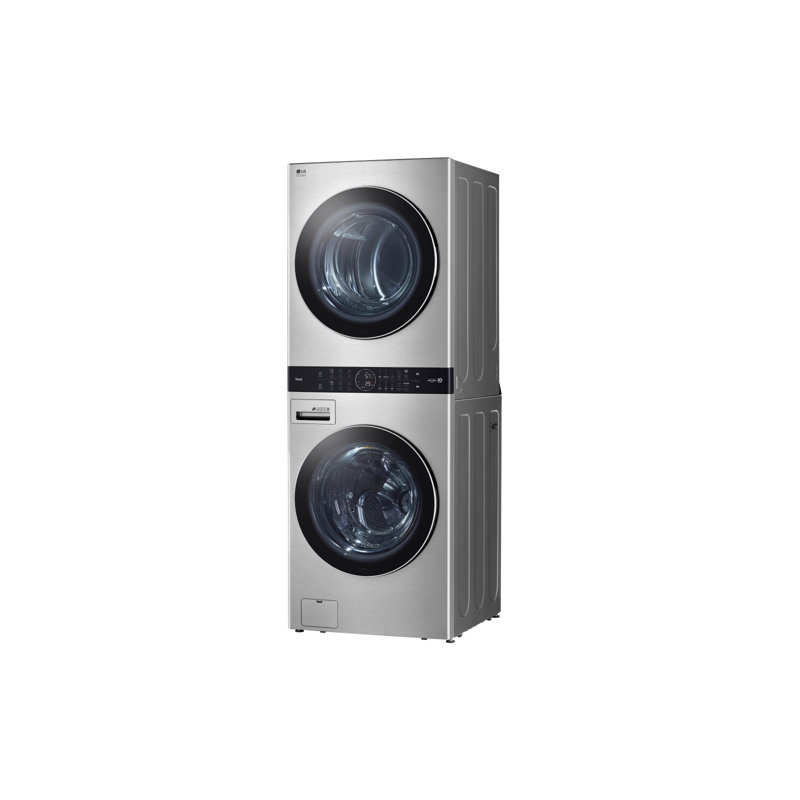 LG Studio 5 Cu. Ft. Smart Front Load Washer and 7.4 Cu. Ft. Smart Dryer, Electric