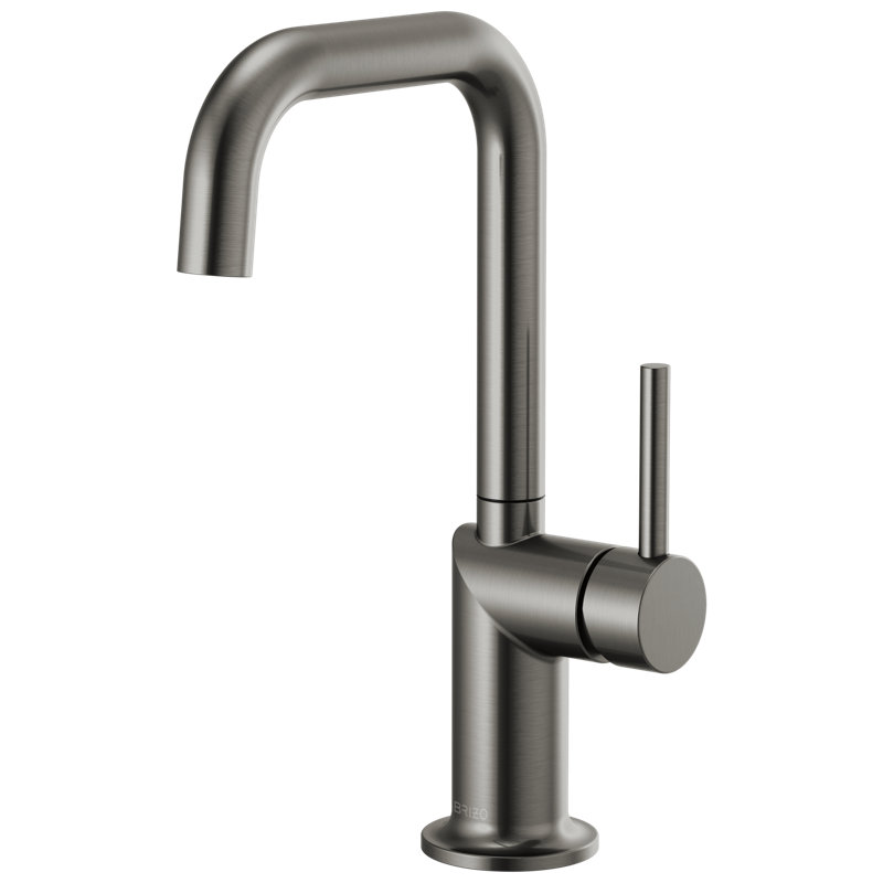 Odin® Bar Faucet with Square Spout, Luxe Steel, Lever