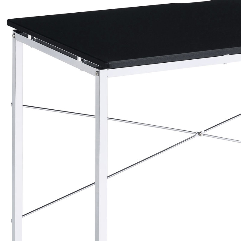 Black Bedroom Vanity - Spacious Workspace For Beauty Routines Stylish In & Metal