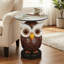Table d'appoint hibou