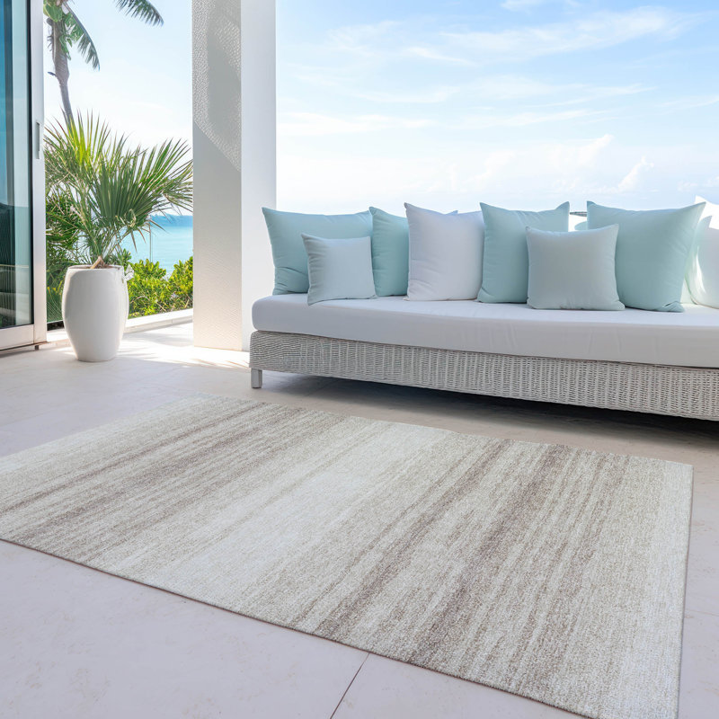  Machine Washable Indoor/Outdoor Chayden ACN1033 Lavender Rug, Rectangle 3' x 5'