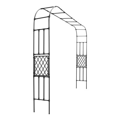 118X98” Garden Arch Trellis For Climbing Plants