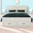Wood Platform Bed With 6 Drawers-114238015
